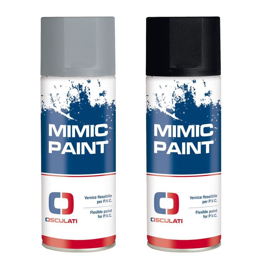 Pvc Rl9005 Osculati 52.570.02 MIMIC PAINT Spray Rinnova PVC RAL 9005 Nero 400ml ...